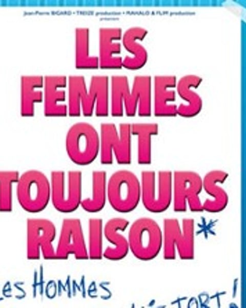 Les Femmes ont Toujours Raison, Les Hommes n'ont Jamais Tort !