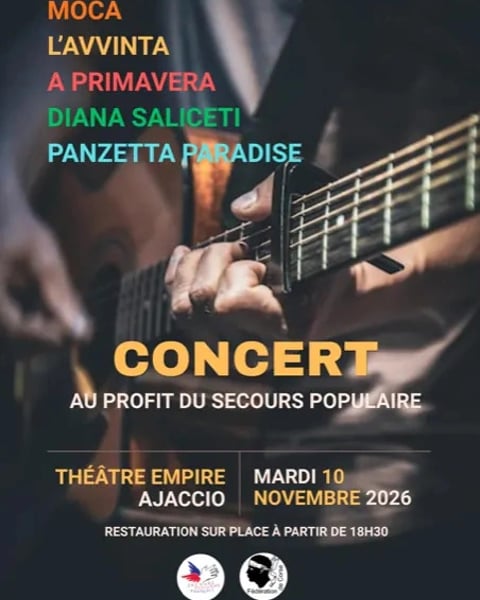Concert au profit du Secours Populaire