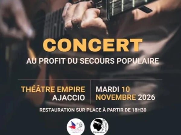 Concert au profit du Secours Populaire